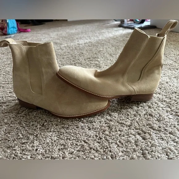 Ponce tan suede Chelsea boots